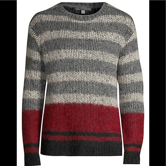 John Varvatos JACQUARD STRIPE SWEATER. Size small. $548 - Picture 9 of 9